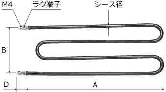 M型加热器 SAKAGUCHI坂口电热  MTH1030