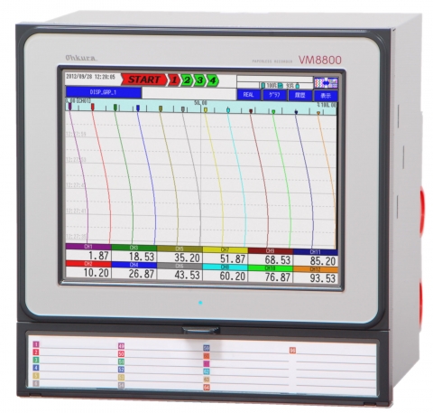 OHKURA大仓 无纸记录仪 VM8800A