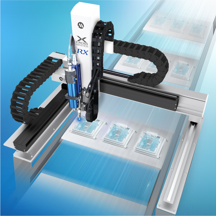 MUSASHI武藏 XM440OMEGAX-4A-R-SS 直角坐标机械臂