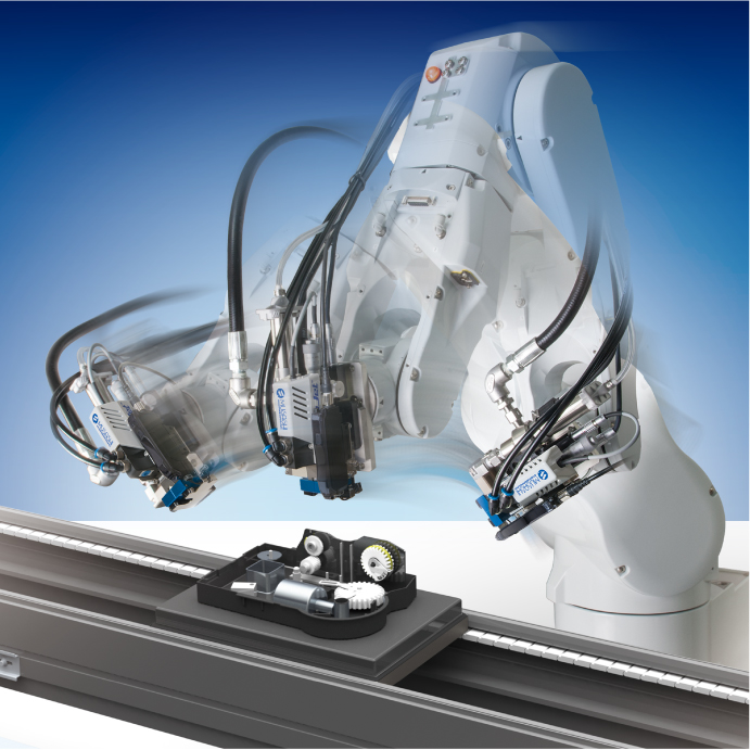 MUSASHI武藏 涂布·UV照射机械臂